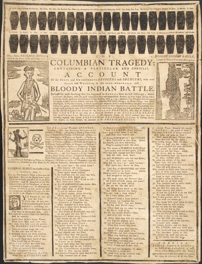 Tragédie colombienne, pub. 1791 - American School